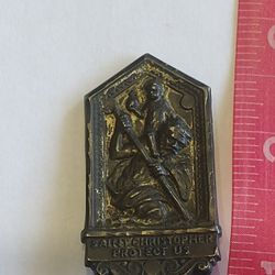 St Christopher Visor Metal