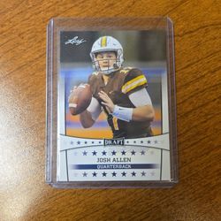 Josh Allen Rookie Card 