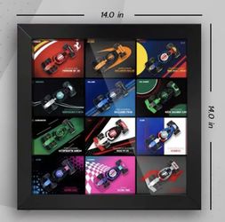LEGO F1 Display Case for Collectible Race Cars Plus