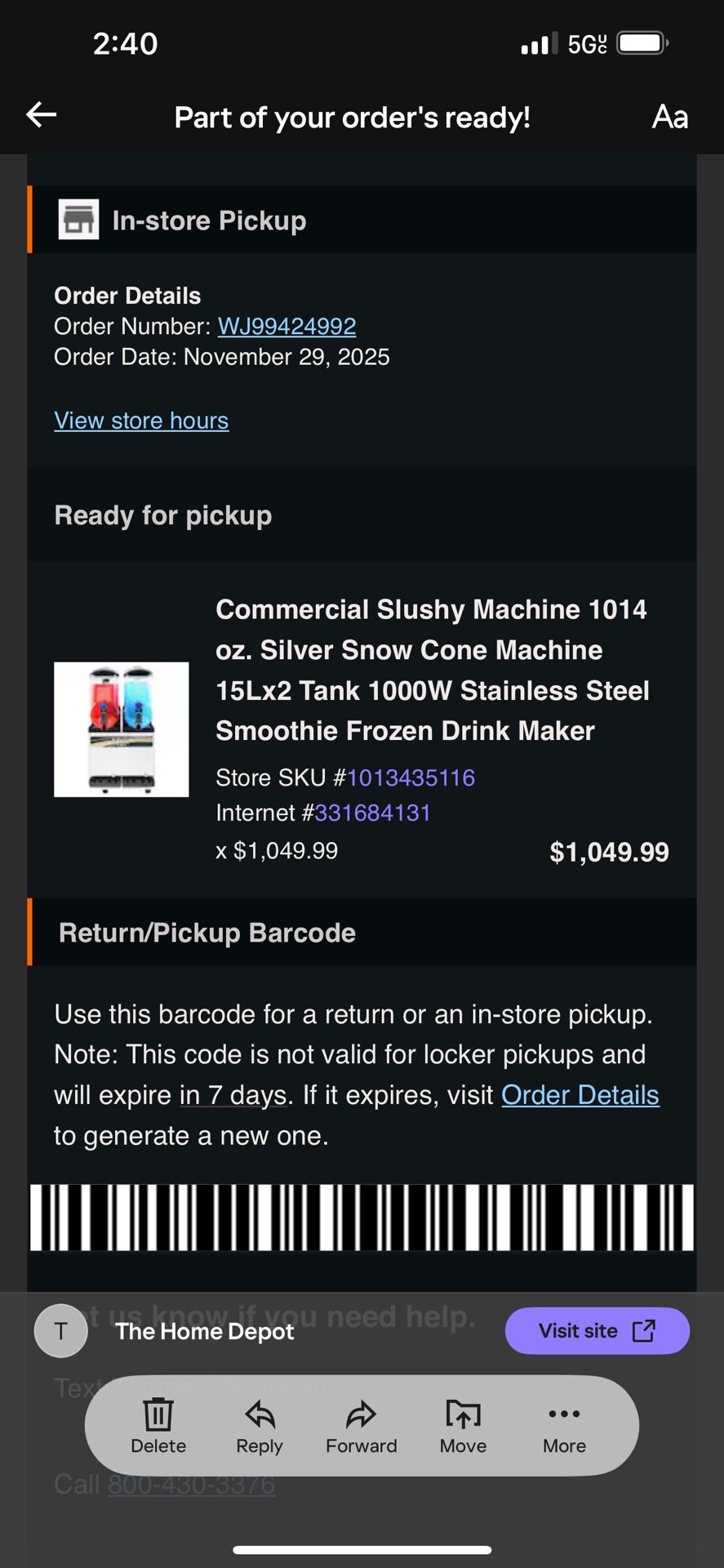 Frozen Machine Brand New