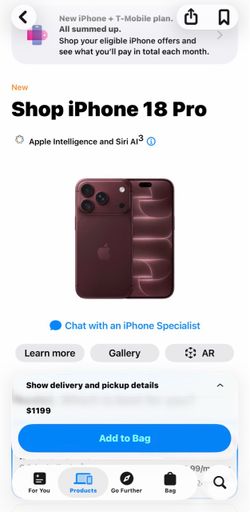 iPhone 18 pro