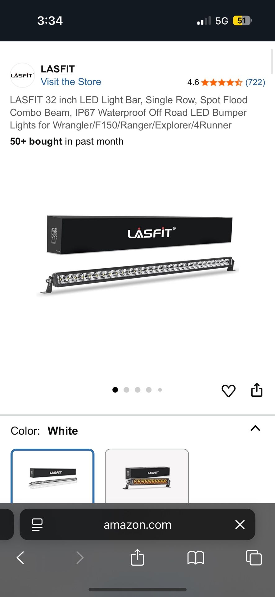 Lasfit Light Bar