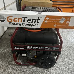 Gas Generator And tent