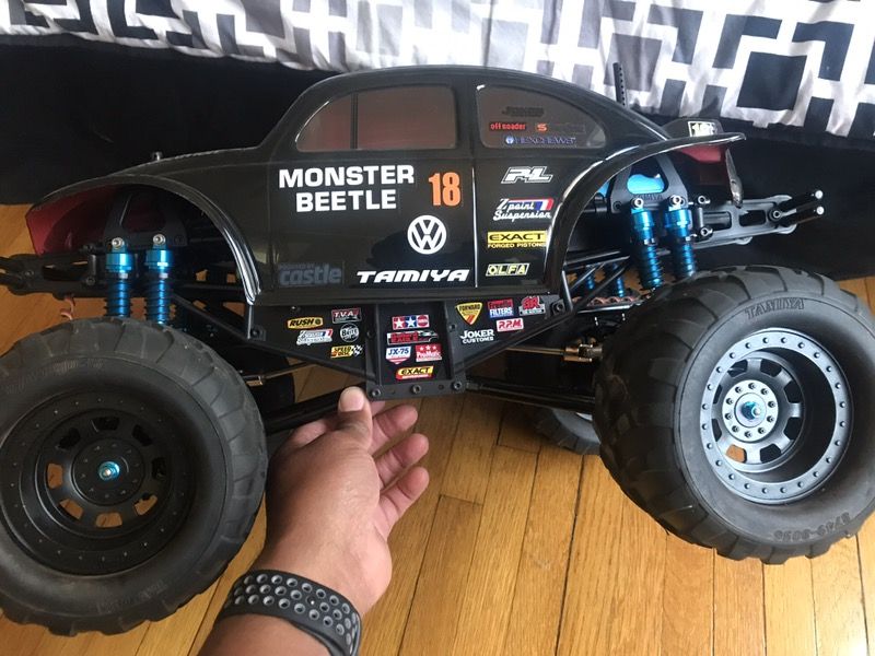 Agrios 4x4x4 Monster truck Tamiya TXT-2/ ARTR super custom/super modified 1/8 scale Monster Castle setup