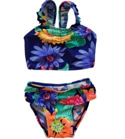 Toddler girl swimsuit set size: 12-18 months