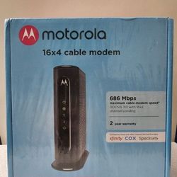 MB7420 MOTOROLA 16X4 CABLE MODEM HIGH SPEED INTERNET DOCSIS 3.0