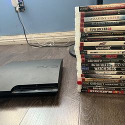 Ps3 With Ps3 Games
