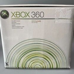 Xbox 360 With Box No Power Plug 