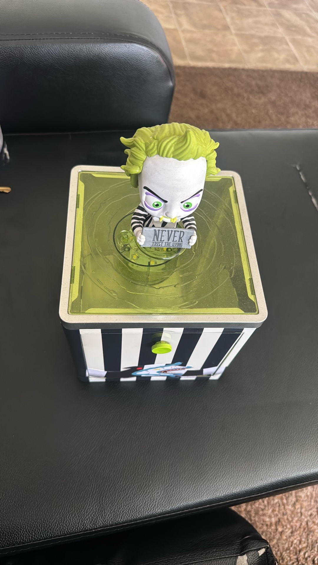 Beetle Juice Popcorn Bucket