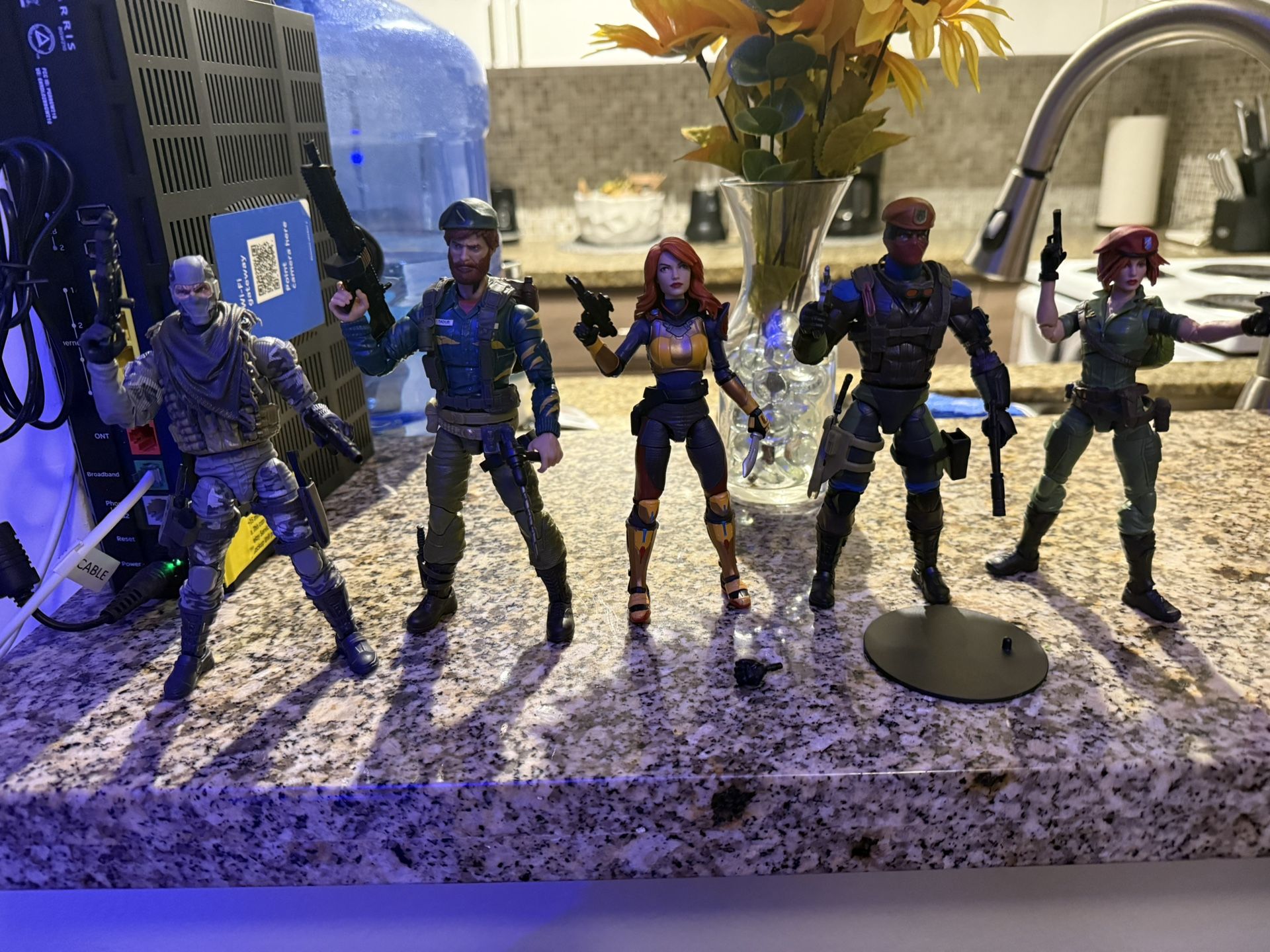 Gi Joe Classified Series Kitbashed Figures