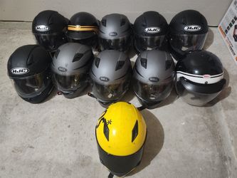 BELL and HJC MOTORCYCLE HELMET
