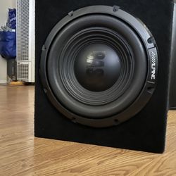 Alpine W12S4 12" 1500 Watt Car Audio