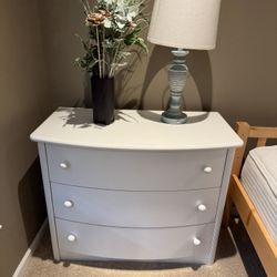 3. Drawer White Dresser