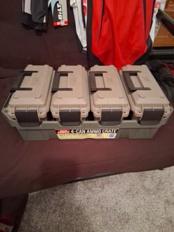 MTM AC4C 4-Can Ammo Crate