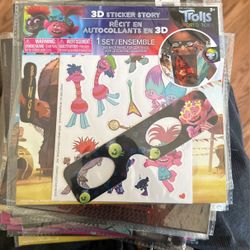 Trolls 3D Sticker Story 