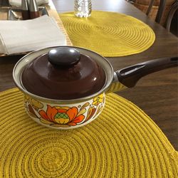Vintage MCM Sankoware Sauce Pan 