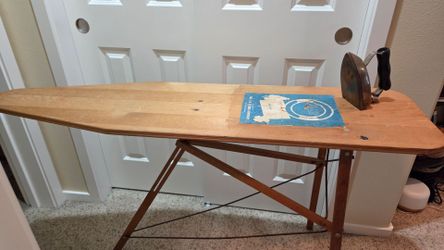 Antique ironing board