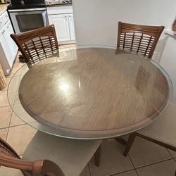 Dining Table With 4 Chairs 