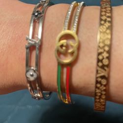 3 Pre-owned  Bangles  Each $15 or All For $40