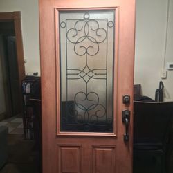 Therma Tru Entry Door.  36x80.  Salinas Style.