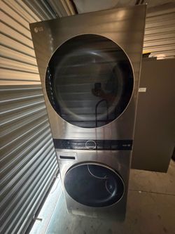 LG Stacked Washer Dryer Unit