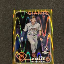 Jung Hoo Lee Gold Raywave /50