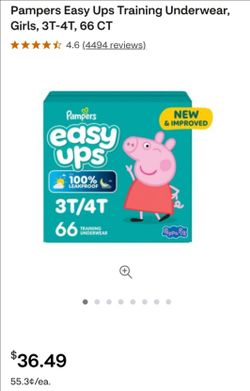 Brand new  Pampers Easy up pull ups
