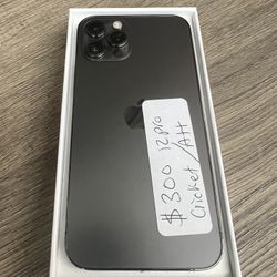 Apple, iPhone 12, Pro cricket or AT&T