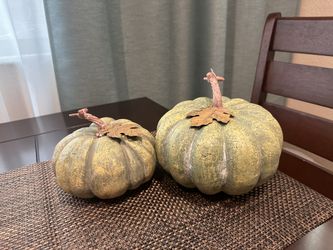 New Fall Decor Pumpkins