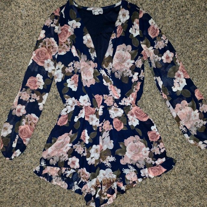 Medium Floral Romper