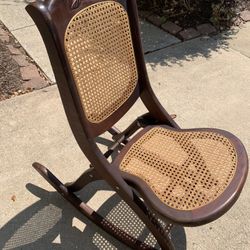Antique Folding Rocker