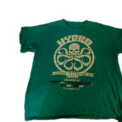 Loot Crate Marvel HYDRA 2019 Annual Picnic & Sports Day Graphic T-Shirt Size: L