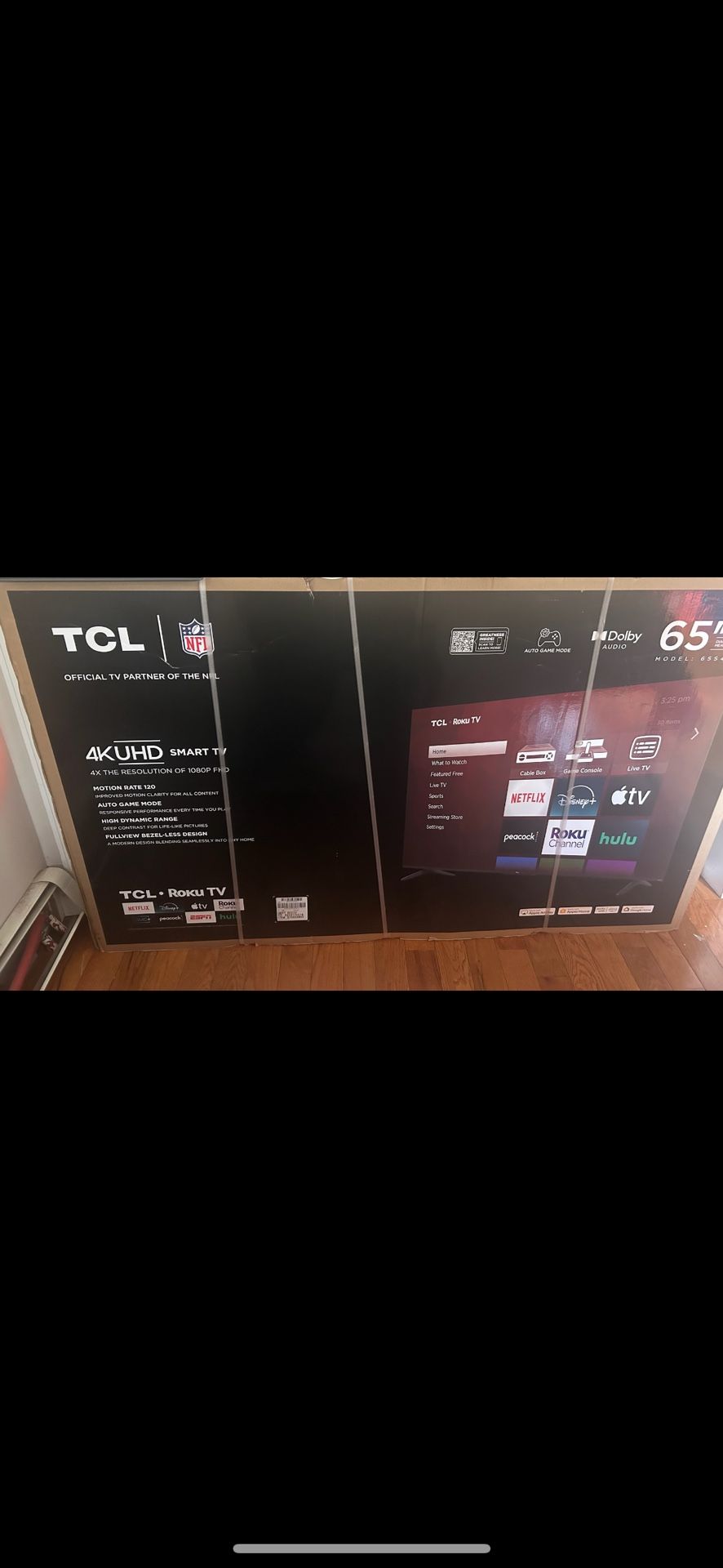 Brand New 65. Inch Smart Tv