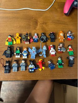 lego dc and marvel lot