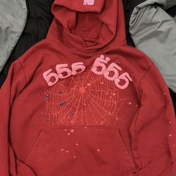 555 spider hoodie 