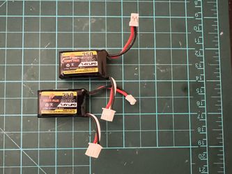 Hobby plus 2s 350mah lipo for losi micro b