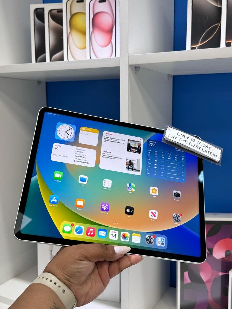 Apple iPad Pro 12.9 Inch 5th Gen LTE Tablet - Pay $5 DOWN AVAILABLE - NO CREDIT NEEDED