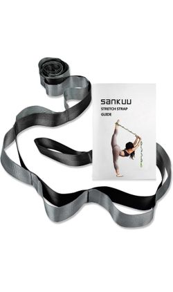 Yoga Straps Stretching Strap with 12 Loops