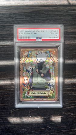 Naruto Kayou English Kakashi Hatake SP NRSA01-SP-004L5 Heaven's Scroll Series 1 PSA 10