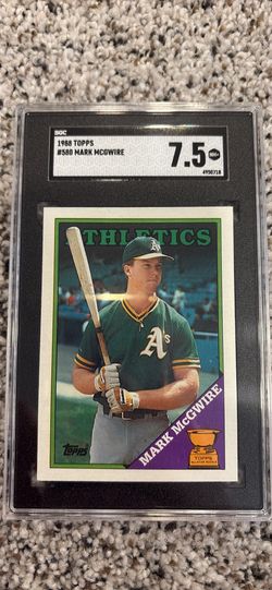 Mark McGwire 1988 Topps Rookie Card