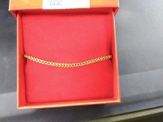 Yellow Gold 10k (.417) 3.9 grams 8 inch