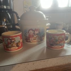 Vintage Cambells Soup Pot and Soup Mug Set