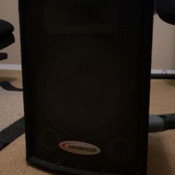 HARBINGER 4 Channel Mixer HA60 plus HARBINGER SPEAKER