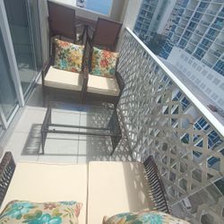 Outdoor Balcony Terrace Furniture $250