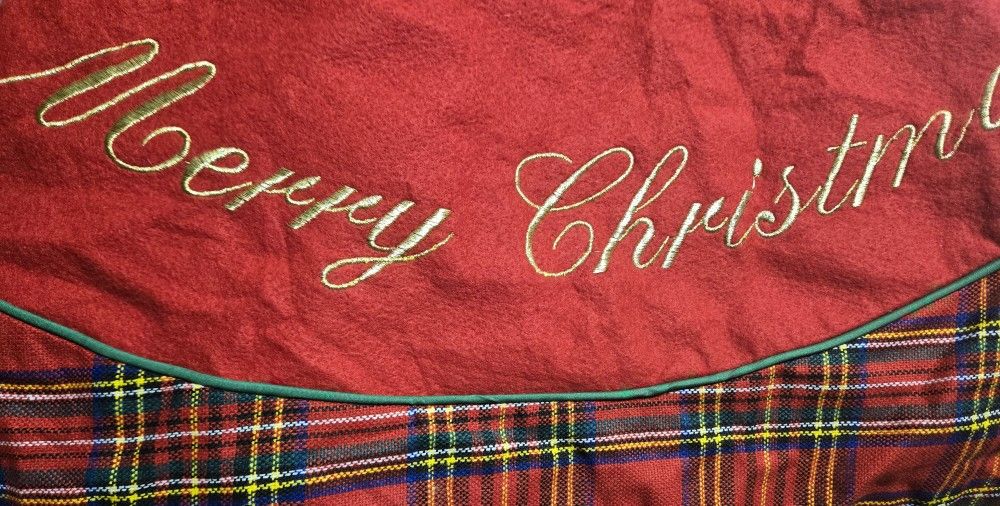 Merry Christmas Tree Shirt