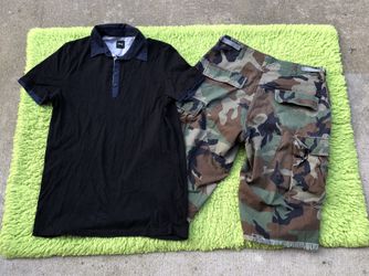 Chorts Talla /30 Camisa Medium