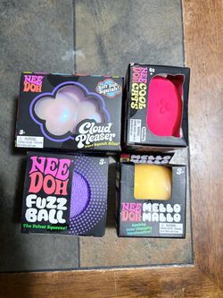 Nee Doh Squishy Toy Bundle Set of 4