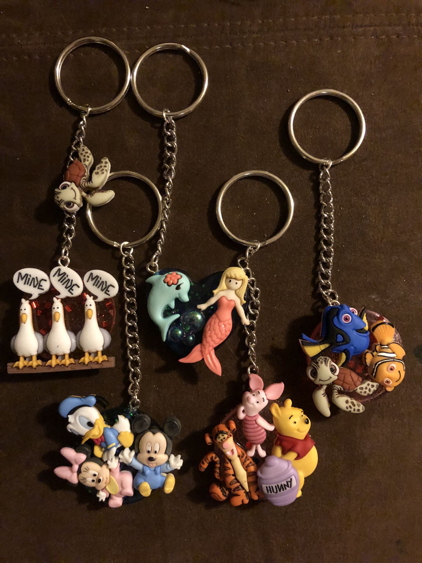 Disney Key Chains and Name Badges