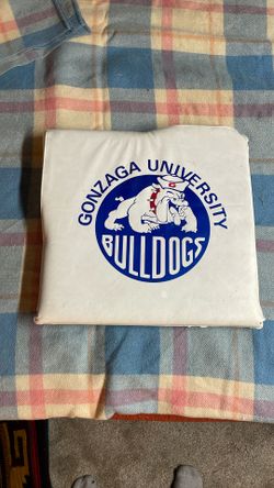 Vintage Gonzaga Bulldogs Seat Cushion