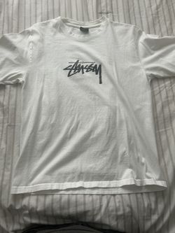 White Stussy Tee